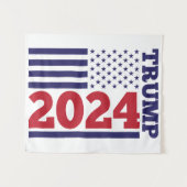 Tenture Trump 2024 (Devant (Horizontal))