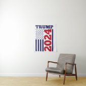 Tenture Trump 2024 (En situation)