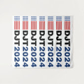 Tenture Trump 2024 DJT (Devant (Horizontal))