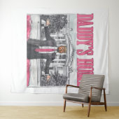 Tenture Trump 2024 Election Daddy's Home Pink (En situation (horizontale))