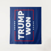 Tenture Trump a gagné 2024 (Devant)