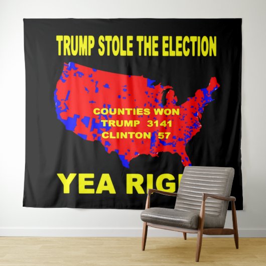 TENTURE TRUMP A VOLÉ L'ÉLECTION (En situation (horizontale))