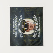 Tenture Trump Parti Républicain Grad Retraite Mariage MB (Devant)