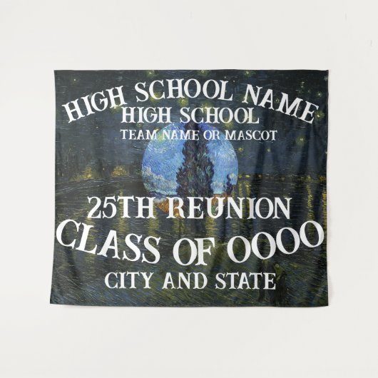 Tenture TRUMP Réunion 40e 55e 60e 65e (Devant (Horizontal))