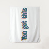 Tenture Tu As Ça | Encourager la soumission motivationnell (Devant)