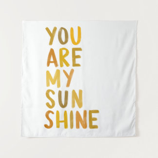 Tenture tu es mon mur solaire accroché