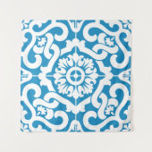 Tenture Tuiles bleues portugaises 1 (Devant)