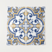 Tenture Tuiles portugaises 1 (Devant (Horizontal))