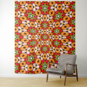 Tenture Tulips Bouquet Motif (En situation)