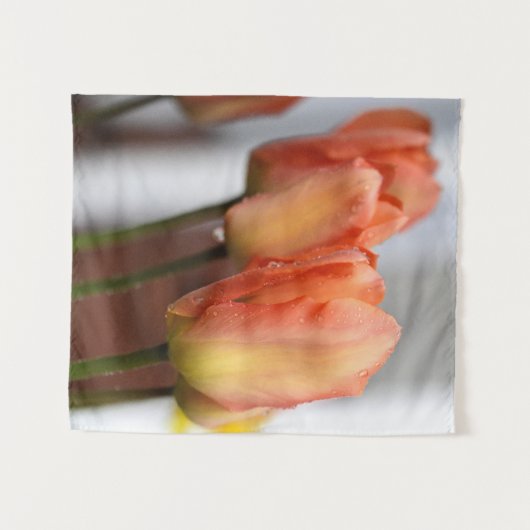 Tenture Tulips Tapestry (Devant (Horizontal))