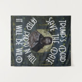 Tenture Tump Dead After Party in Hell It will Wild Trump (Devant (Horizontal))