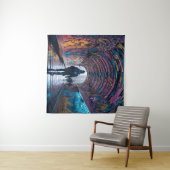 Tenture Tunnel De Graffiti (En situation (horizontale))