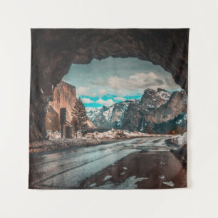 TENTURE TUNNEL ROUTIER VIDE MENANT AUX MONTAGNES