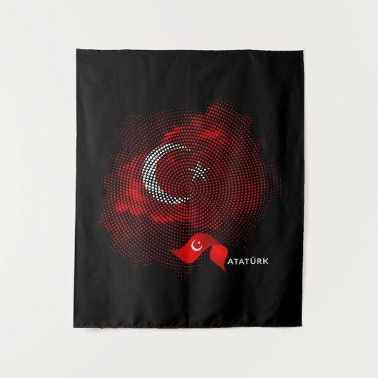 Tenture Turkey flag (Devant)