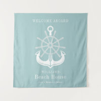Turquoise Beach House Nom de famille Ancre