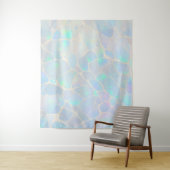 Tenture Turquoise Quartz Mosaic Wallpape (En situation)