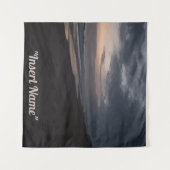 Tenture Twilight en bord de mer (Devant (Horizontal))