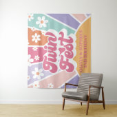 Tenture Twin Fest Rainbow Sunshine (En situation)