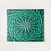 Tenture Twirlin' green.... (Devant (Horizontal))