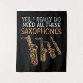 Tenture Types de saxophone (Devant)