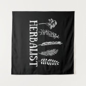 Tenture Types d'herbes médicinales herboriste (Devant (Horizontal))