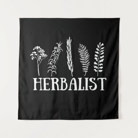 Tenture Types d'herboristes (Devant)