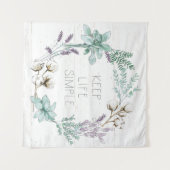 Tenture Typographie du coton chez les agriculteurs - Garde (Devant (Horizontal))