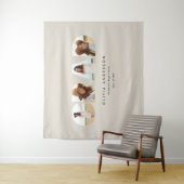 Tenture Typographie élégante moderne de remise de diplôme (En situation)