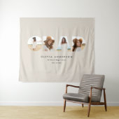 Tenture Typographie élégante moderne de remise de diplôme (En situation (horizontale))