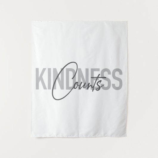 Tenture Typographie moderne, simple, cool des comptes de b (Devant)