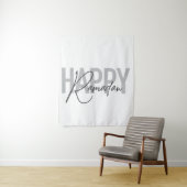 Tenture Typographie moderne, simple et cool du Ramadan heu (En situation)