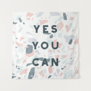 Tenture Typographie - Oui, vous pouvez
