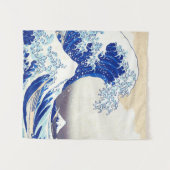 Tenture ukiyoe - Hokusai : No21 Grande vague - (Devant (Horizontal))