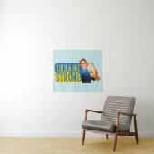 Tenture Ukraine Rosie forte le Riveter (En situation (horizontale))