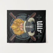 Tenture Ullr Ski Winter Sports Venin (Devant (Horizontal))