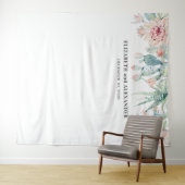 Tenture Un arrière-plan mariage réussi. Arrière - plan Cac (En situation (horizontale))