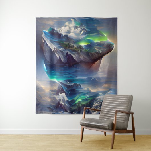 Tenture Un autre pays tout agité (En situation)