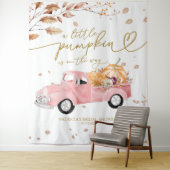 Tenture Un Baby shower D'Automne Un Peu Citrouille (En situation)