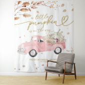 Tenture Un Baby shower D'Automne Un Peu Citrouille (En situation)