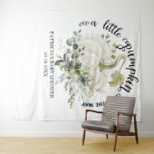 Tenture Un Baby shower D'Automne Un Peu Citrouille (En situation (horizontale))