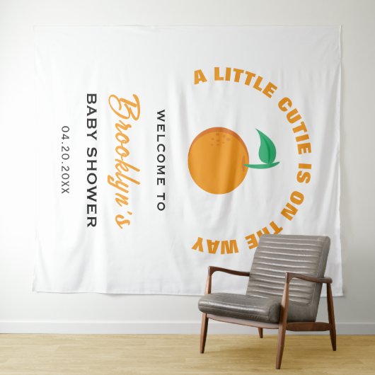 Tenture Un Baby shower neuronal Un peu juste (En situation (horizontale))