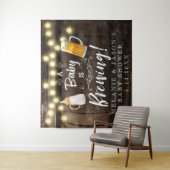 Tenture Un bébé brasse du Baby shower (En situation)