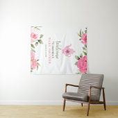 Tenture Un bébé est en train de brasser la fête avec le th (En situation (horizontale))