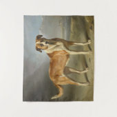 Tenture Un chien de St Bernard (Devant)