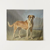 Tenture Un chien St Bernard (Devant (Horizontal))
