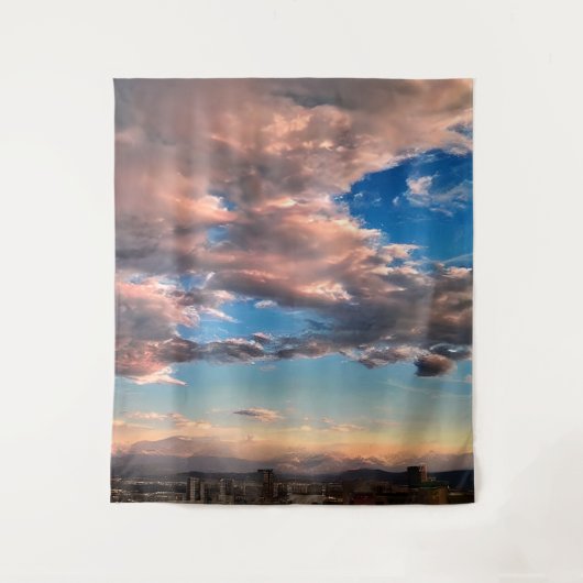 Tenture Un ciel doux et rêvé (Devant)