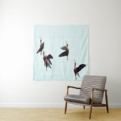 Tenture Un coin d'imbéciles en vol (En situation (horizontale))