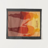 Tenture Un couple romantique qui se tient la main (Devant (Horizontal))