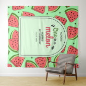 Tenture Un dans un Melon Eté Watermelon 1er Anniversaire (En situation (horizontale))