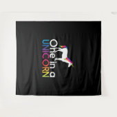 Tenture Un dans une licorne (Devant (Horizontal))